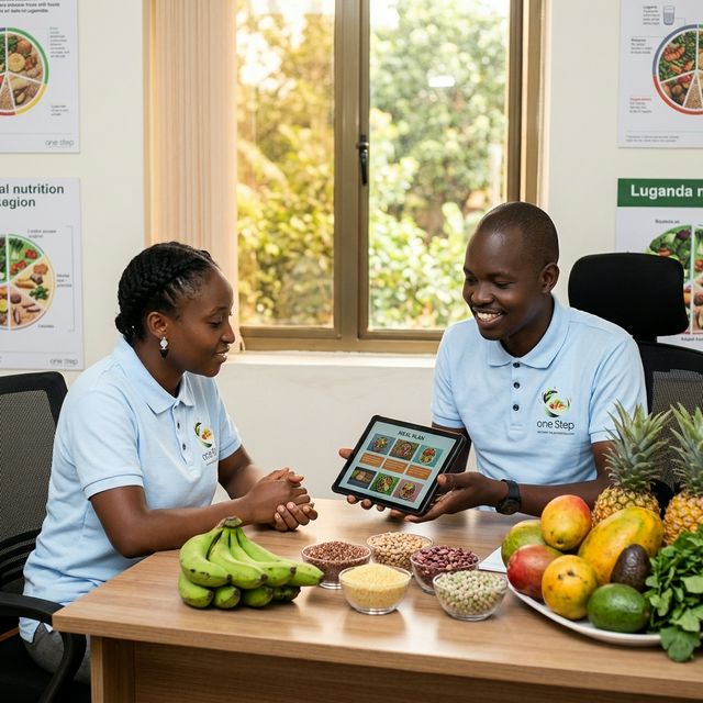 Nutrition consultation with Ugandan foods and meal planning